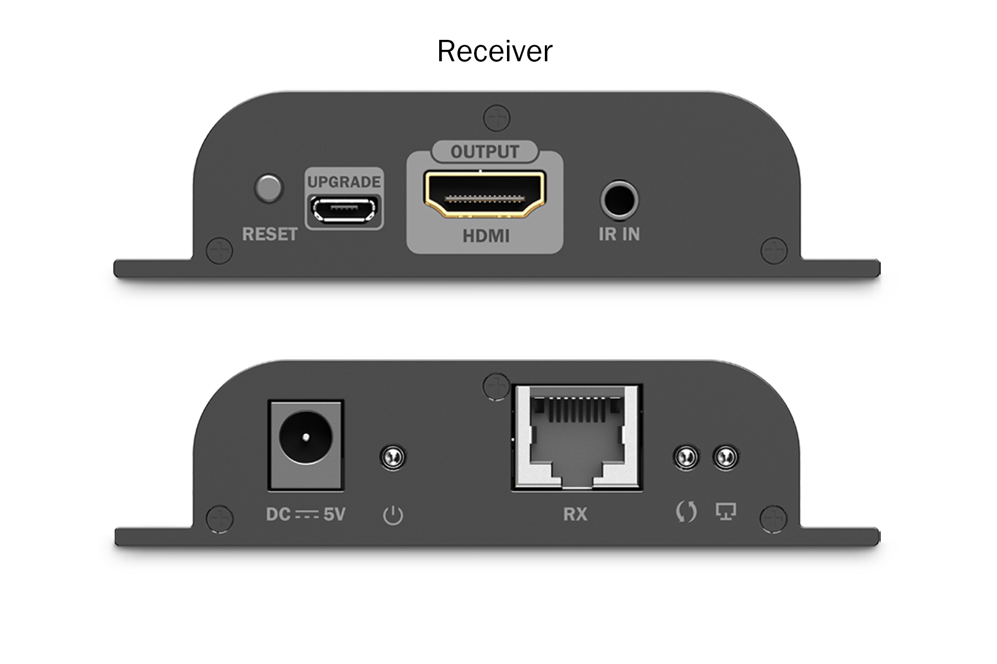 HDMI IP ontvanger, 4K/60Hz - Afbeelding 3