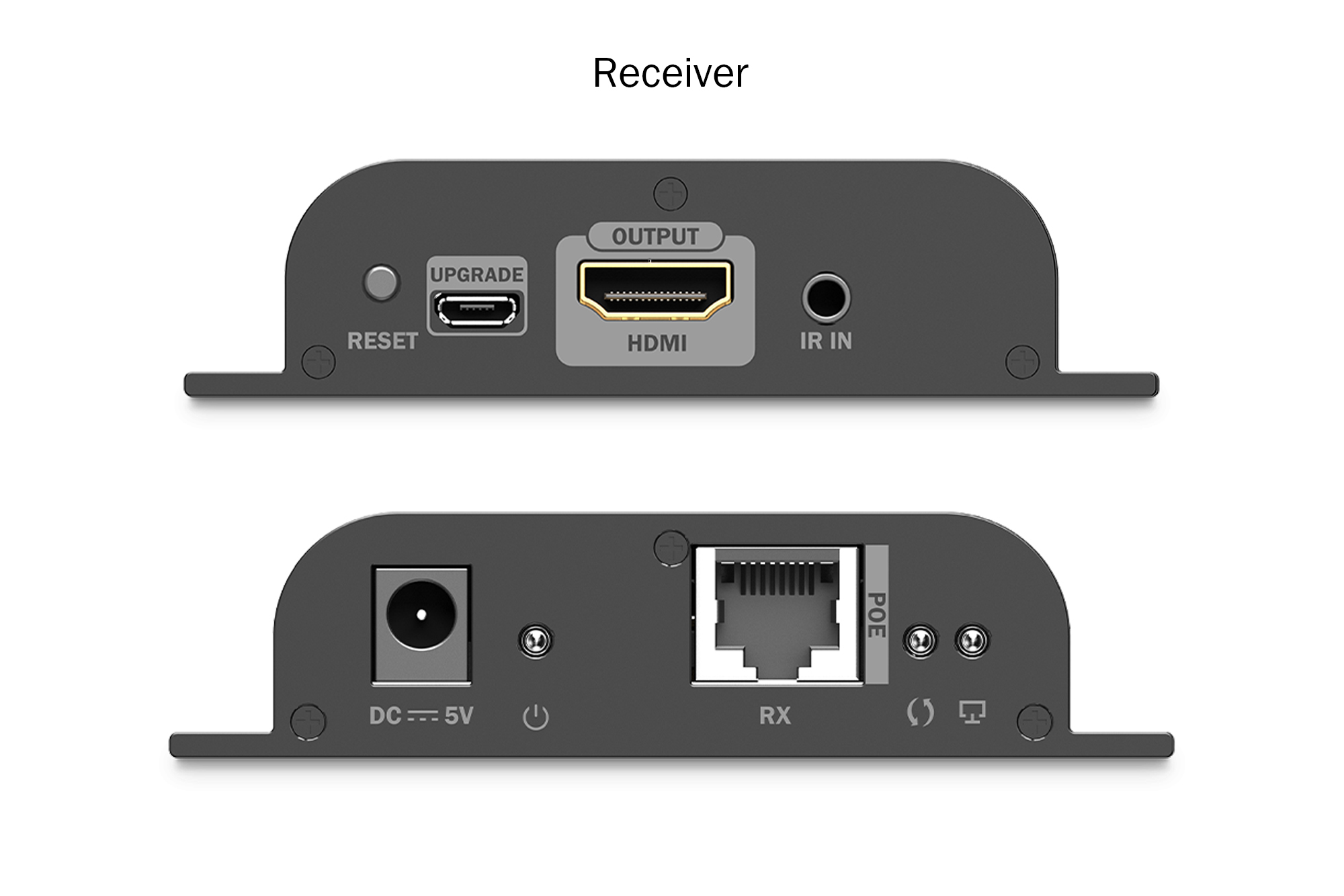 HDMI IP PoE-verlengerset, 4K/60Hz - Afbeelding 4