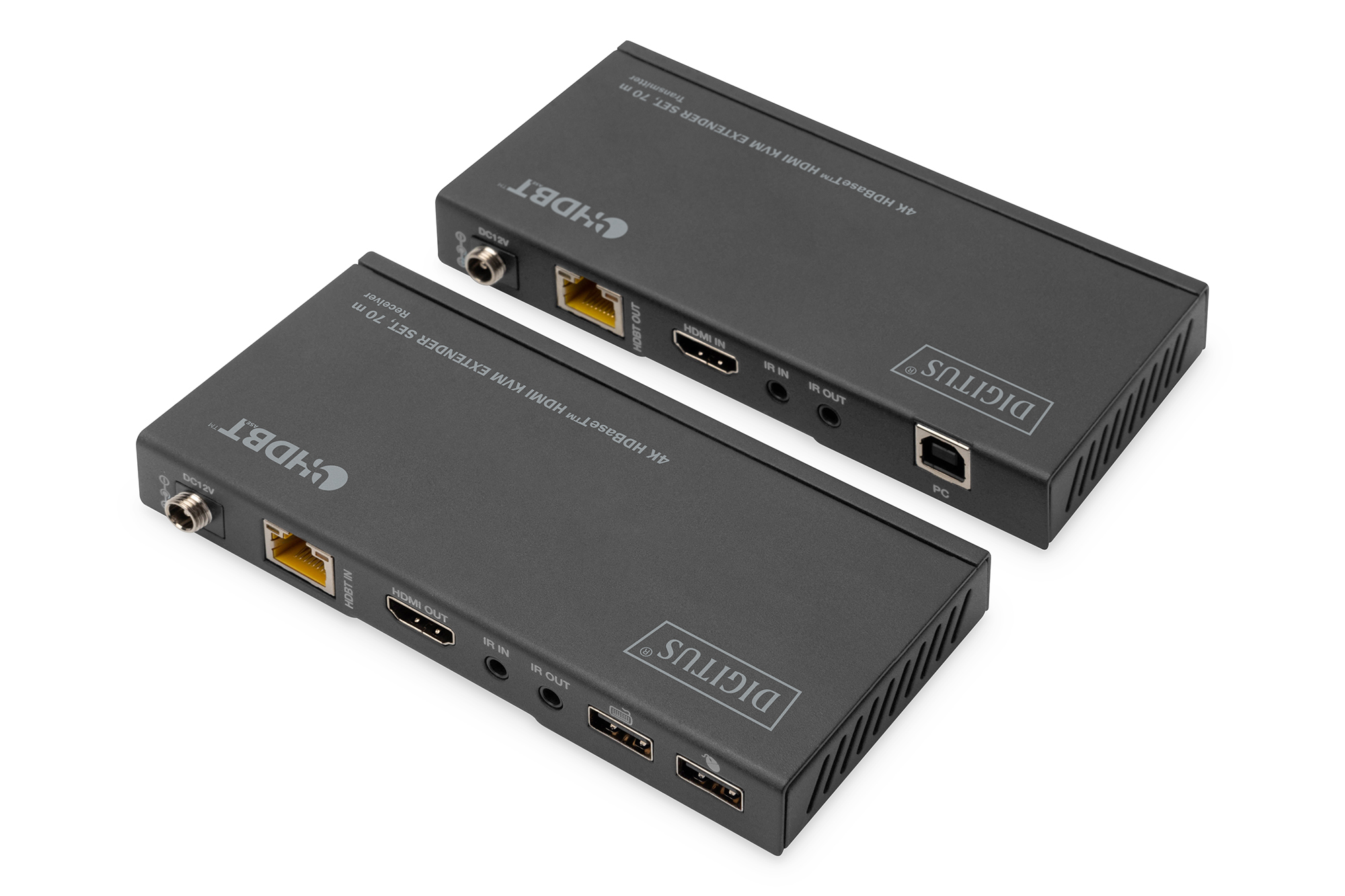4K HDBaseT™ HDMI KVM-extenderset, 70 m - Afbeelding 2