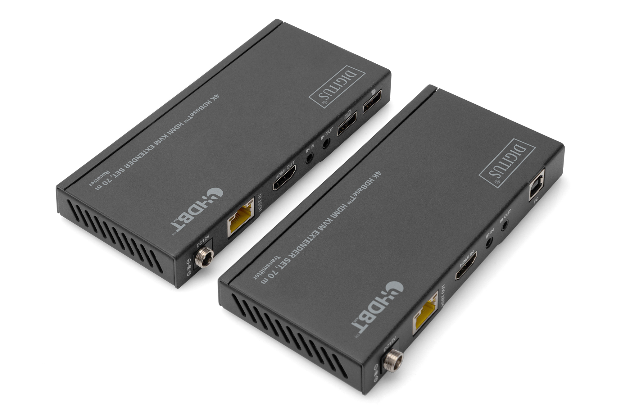 4K HDBaseT™ HDMI KVM-extenderset, 70 m - Afbeelding 3