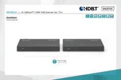 4K HDBaseT™ HDMI KVM-extenderset, 70 m - Afbeelding 7