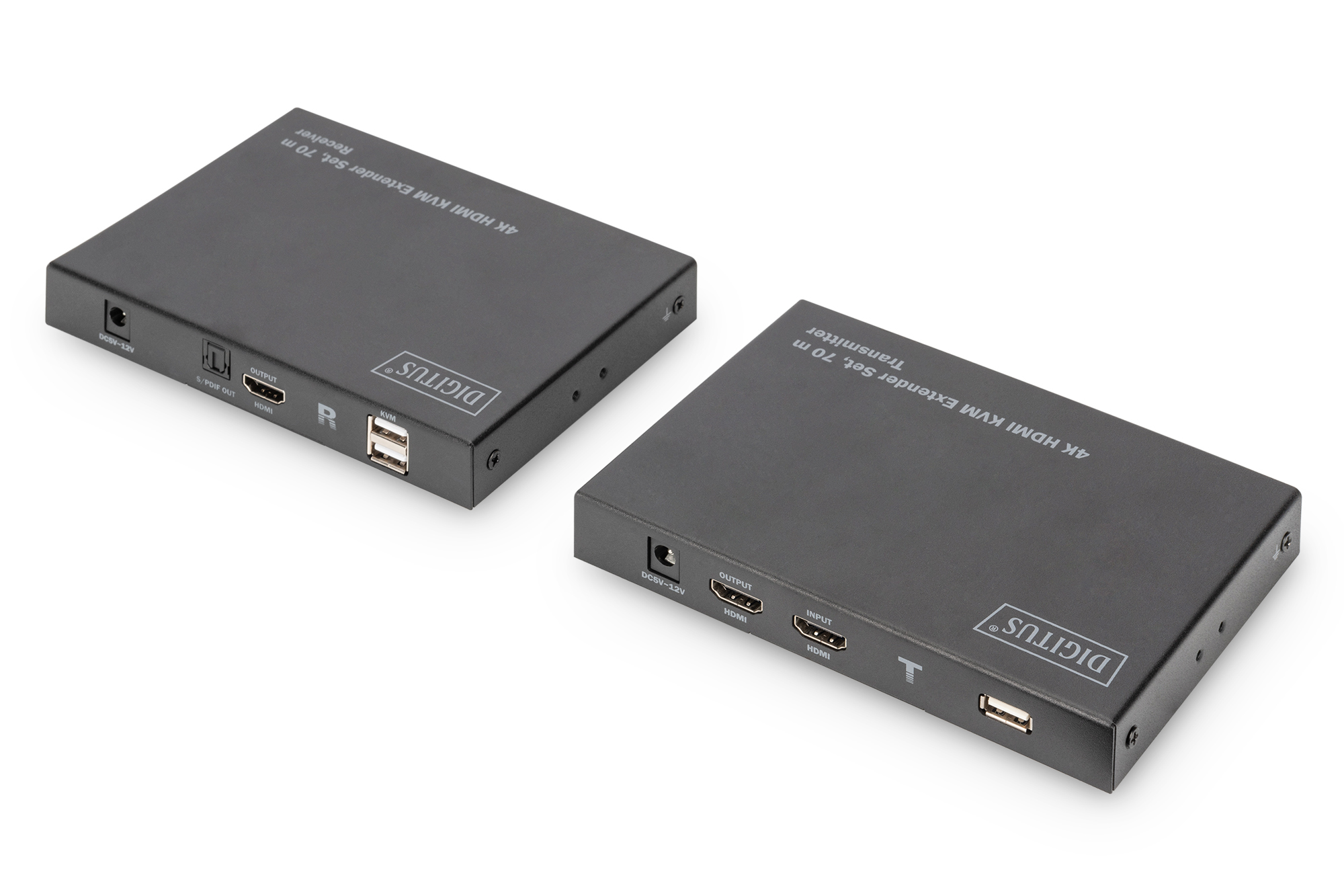 4K HDMI KVM-verlengerset, 70 m - Afbeelding 2