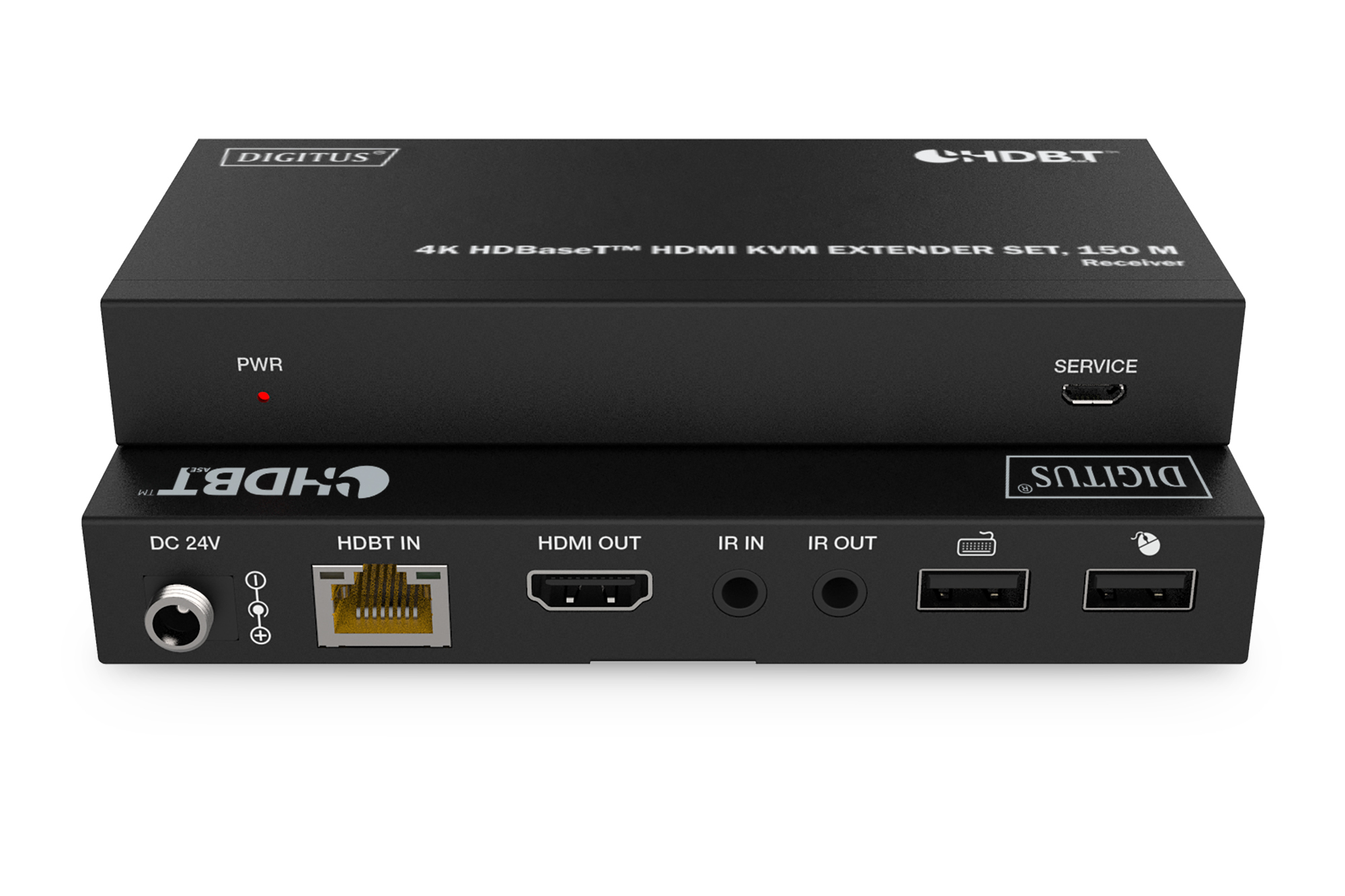 4K HDBaseT™ HDMI KVM-extenderset, 150 m - Afbeelding 3