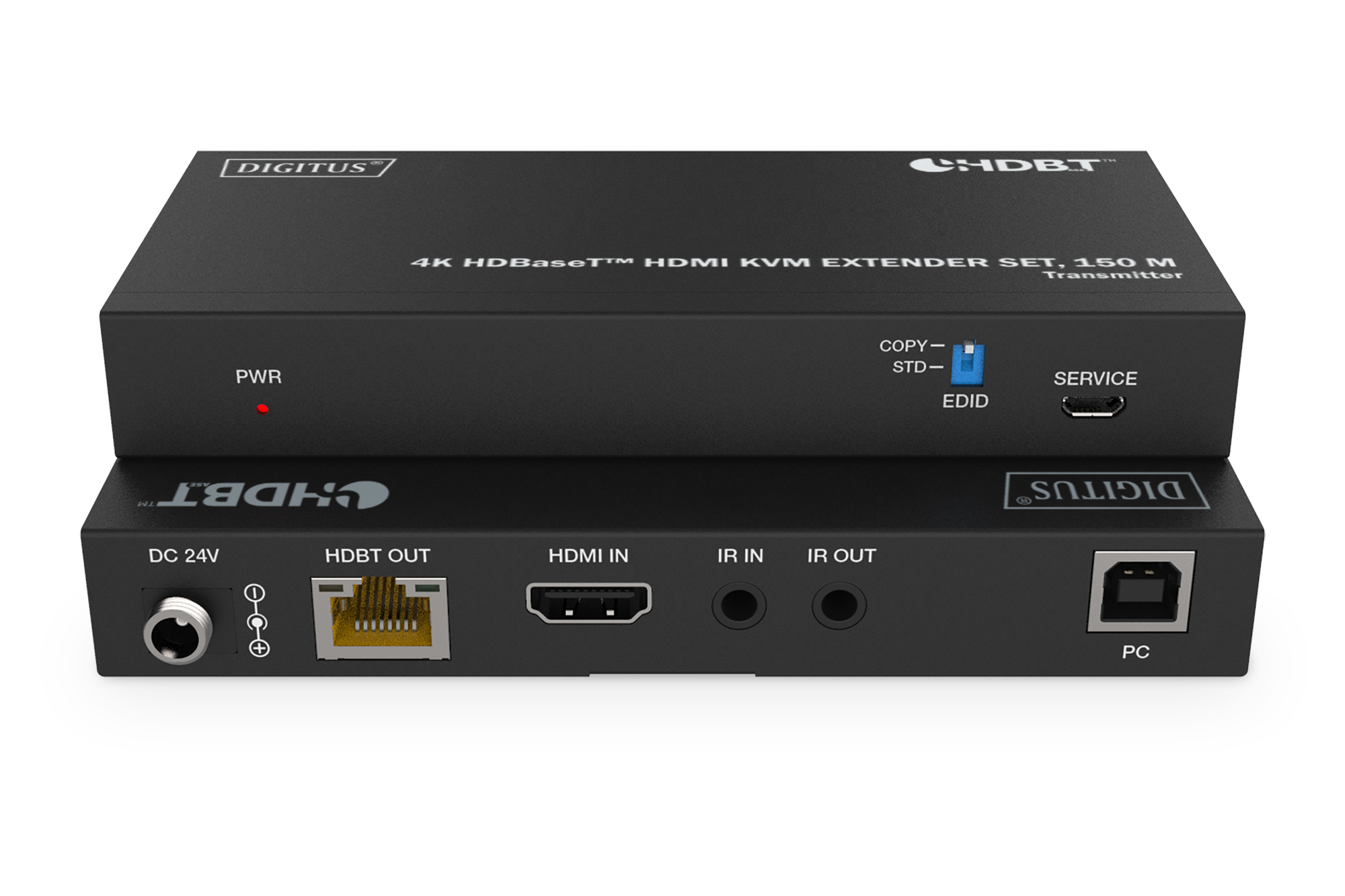 4K HDBaseT™ HDMI KVM-extenderset, 150 m - Afbeelding 2