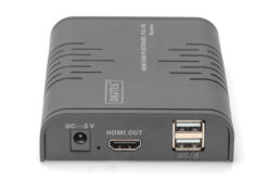 HDMI KVM IP Extender Ontvanger, Full HD - Afbeelding 3