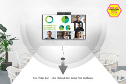 Alternative view of 4K alles-in-één videobar Pro - videoconferentiesysteem