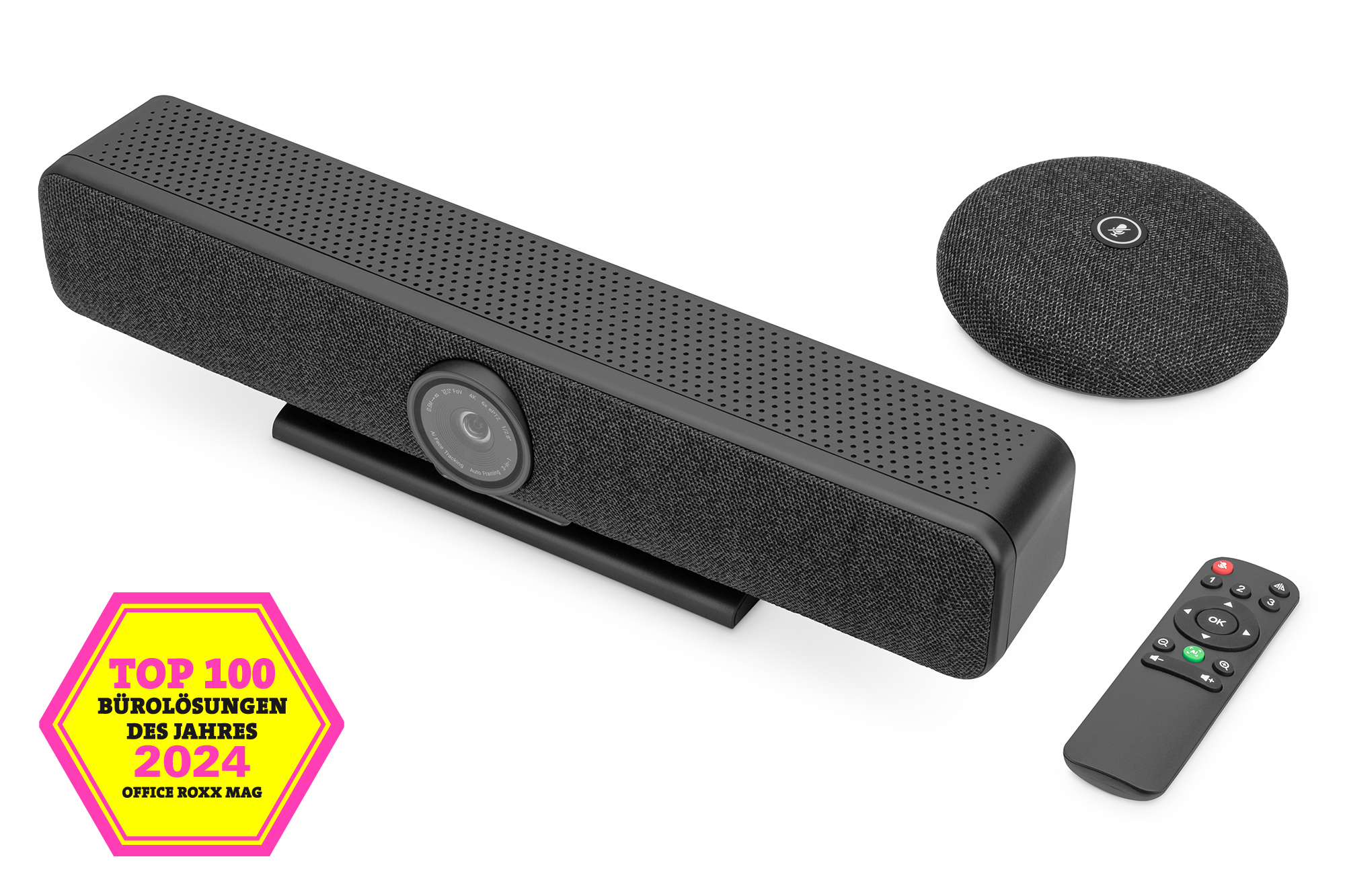 4K alles-in-één videobar Pro - videoconferentiesysteem