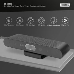 Alternative view of 4K alles-in-één videobar Mini - videoconferentiesysteem
