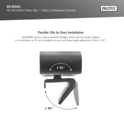 4K alles-in-één videobar Mini - videoconferentiesysteem - Afbeelding 4