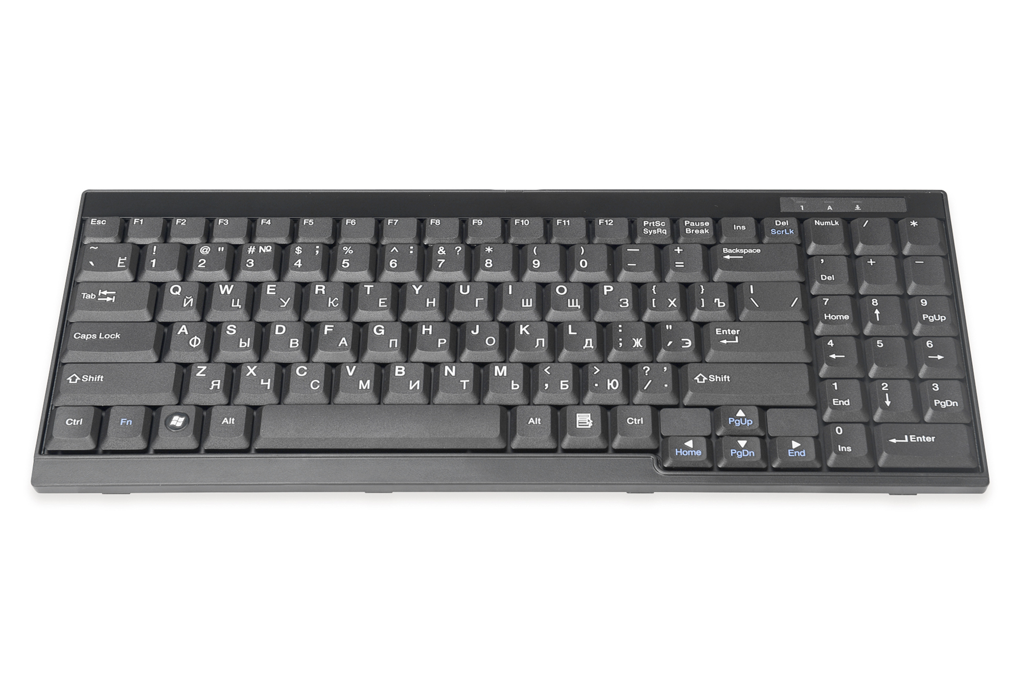 Toetsenbord geschikt voor DIGITUS TFT-consoles, Russische indeling