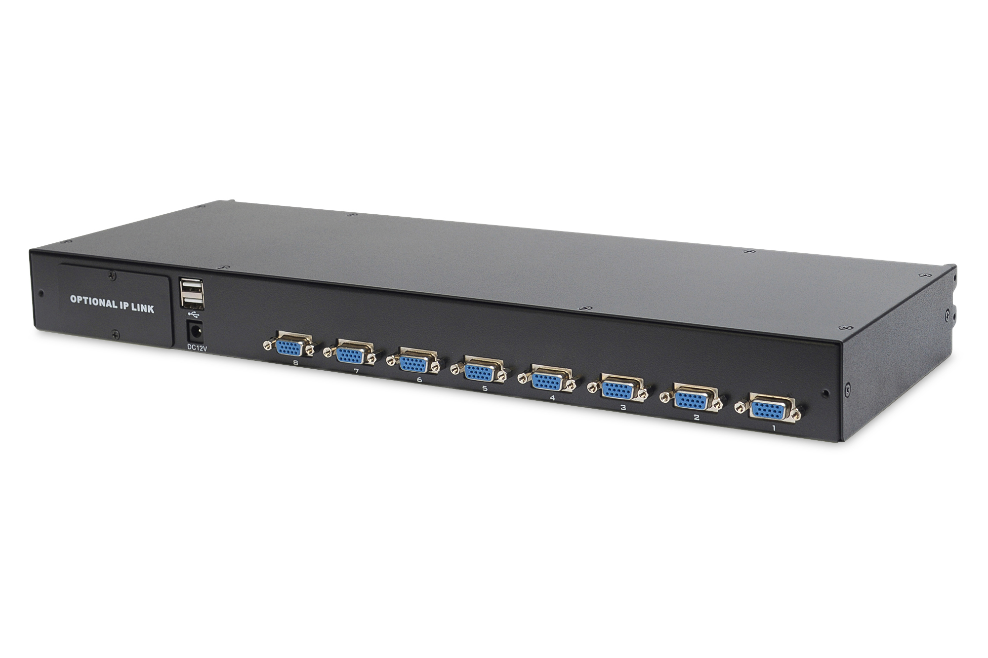 Modulaire console met 17-inch TFT (43,2 cm), 8-poorts KVM & touchpad, Amerikaans toetsenbord - Afbeelding 3