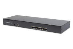 Modulaire console met 17-inch TFT (48,3 cm), 8-poorts Cat.5 KVM & touchpad, Spaans toetsenbord - Afbeelding 4