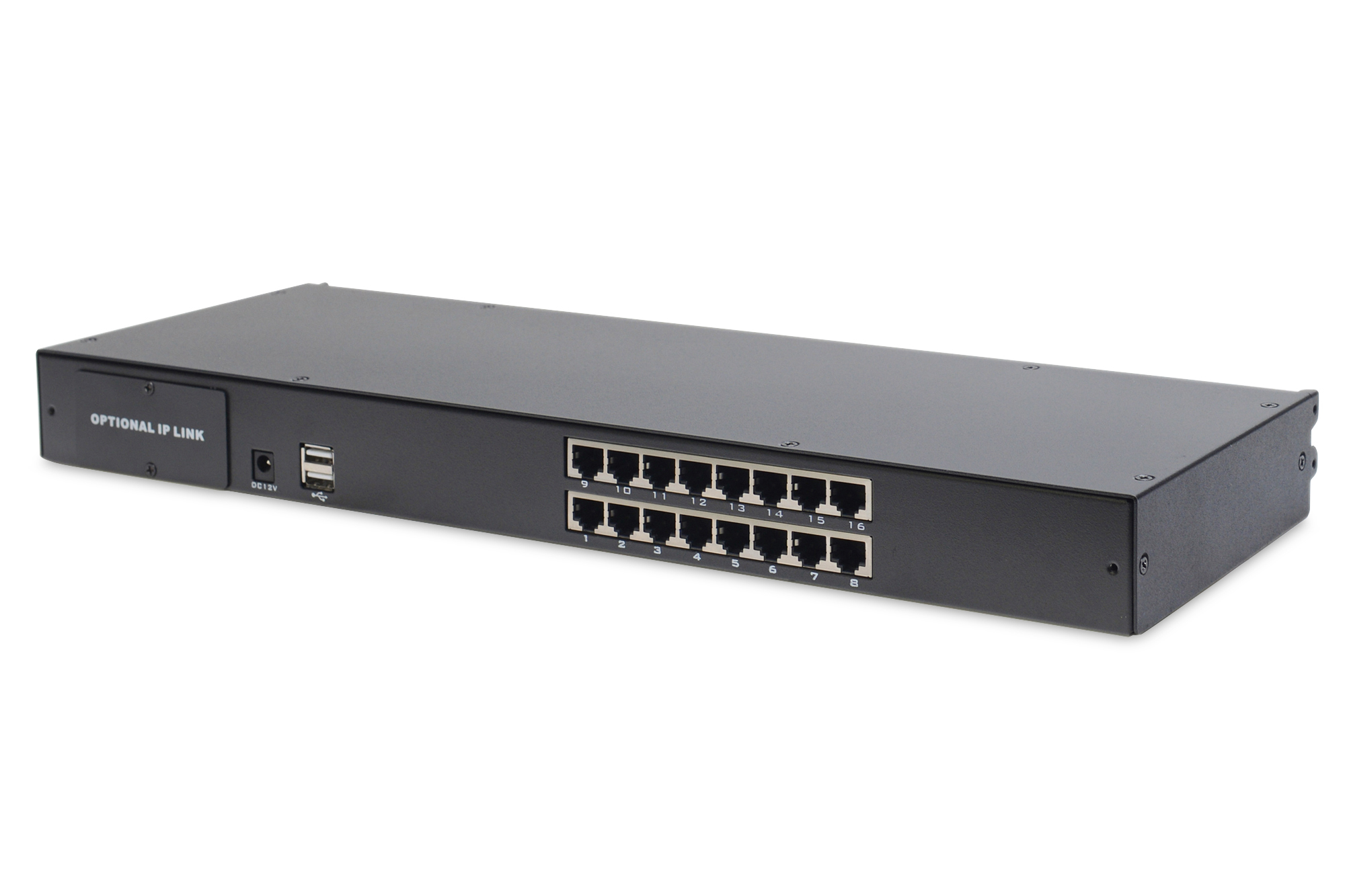 Modulaire console met 17-inch TFT (48,3 cm), 16-poorts Cat.5 KVM & touchpad, Duits toetsenbord - Afbeelding 5