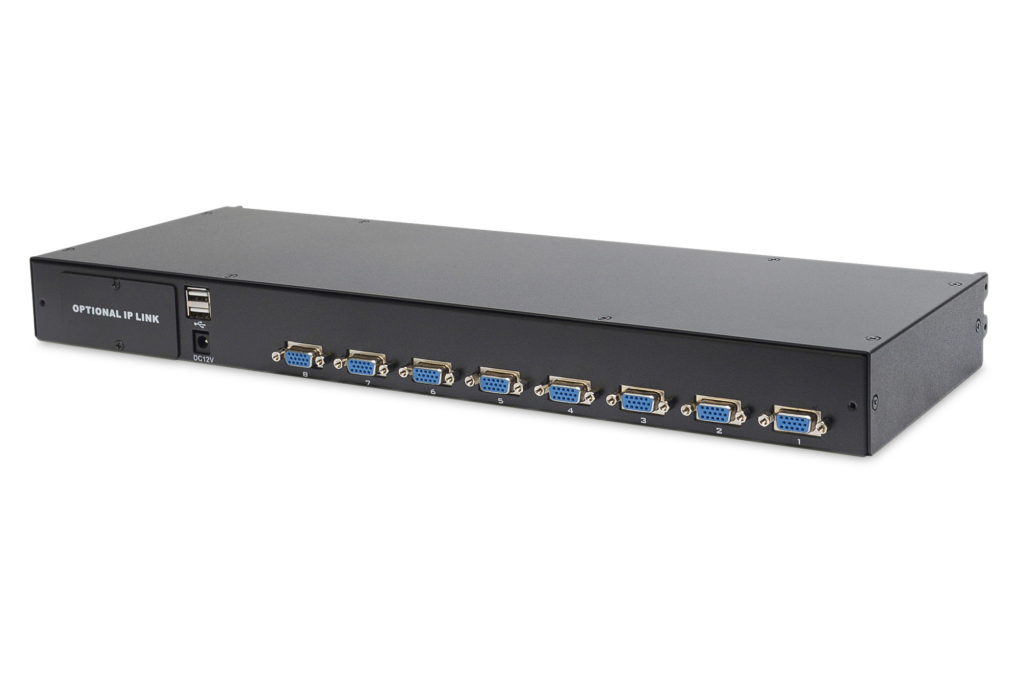 Modulaire console met 19-inch TFT (48,3 cm), 8-poorts KVM & touchpad, Italiaans toetsenbord - Afbeelding 4