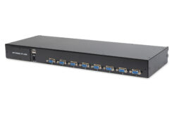 Modulaire console met 19-inch TFT (48,3 cm), 8-poorts KVM & touchpad, Turks toetsenbord - Afbeelding 5