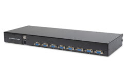 Modulaire console met 19-inch TFT (48,3 cm), 8-poorts KVM & touchpad, Amerikaans toetsenbord - Afbeelding 4