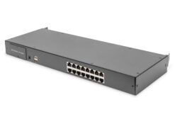 Modulaire Cat.5 KVM-switch, 16-poorts