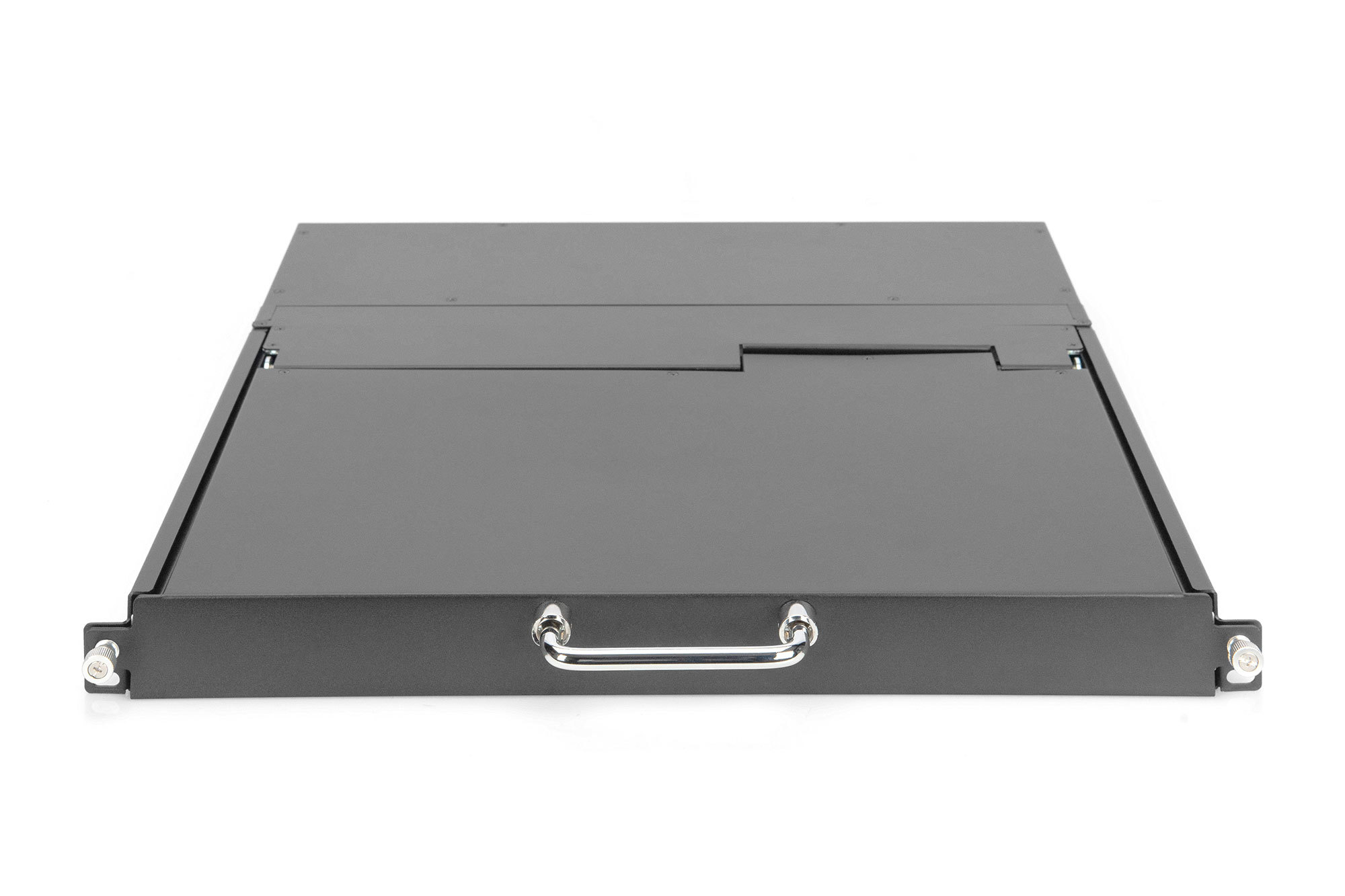 Modulaire HD LCD KVM-console met 17" TFT (43,2 cm), 8-poorts VGA KVM-aansluiting, touchpad, Duitse toetsenbordindeling - Afbeelding 2