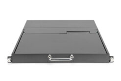 Alternative view of Modulaire HD LCD KVM-console met 17" TFT, 8-poorts VGA KVM-aansluiting, touchpad, Amerikaanse toetsenbordindeling