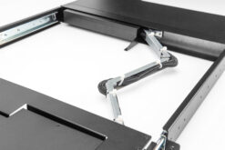 Modulaire HD LCD KVM-console met 17" TFT, 16-poorts VGA KVM-aansluiting, touchpad, Italiaanse toetsenbordindeling - Afbeelding 3
