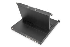 Alternative view of Modulaire HD LCD KVM-console met 19" TFT, 8-poorts HDMI KVM-aansluiting, touchpad, Duitse toetsenbordindeling