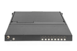 Modulaire HD LCD KVM-console met 19" TFT, 8-poorts HDMI KVM-aansluiting, touchpad, Amerikaanse toetsenbordindeling - Afbeelding 4